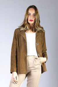 Giacca camoscio donna BFOR - immagine 3