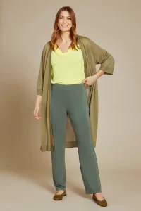 Pantaloni jersey fluido LUISA VIOLA - immagine 4