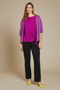 Pantaloni jersey fluido LUISA VIOLA - immagine 6