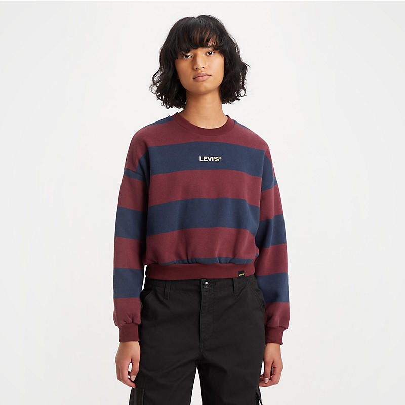 06834-000-6841-jpg Felpa cropped donna LEVI'S - immagine 1