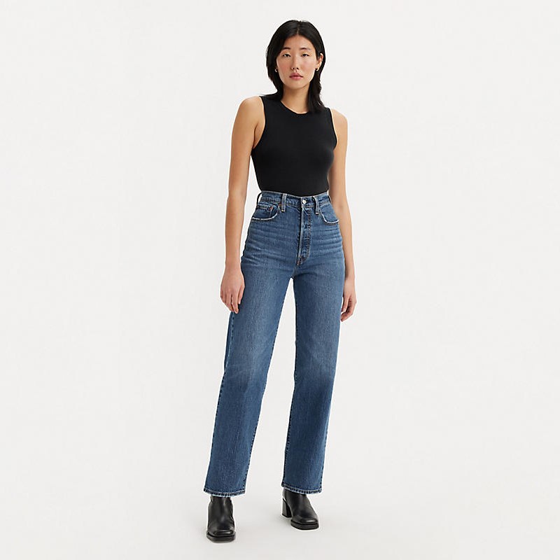11190-000-11210-jpg Jeans donna ribcage LEVI'S - immagine 1